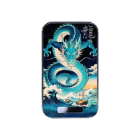2026 Dragon Cānghǎi Boundless Sea – 1 oz .999 Fine Silver Colorized Bar – Scottsdale Mint – Brand New