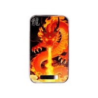2026 Dragon Lièyàn Blazing Fire – 1 oz .999 Fine Silver Colorized Bar – Scottsdale Mint – Brand New