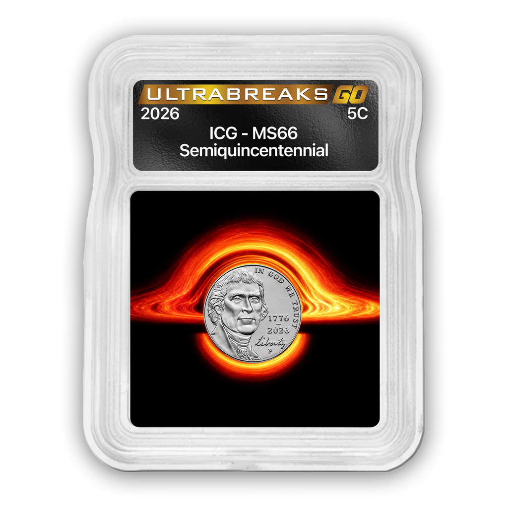 Ultrabreaks GO! Cosmic Chase Graded Coin Mystery Pack