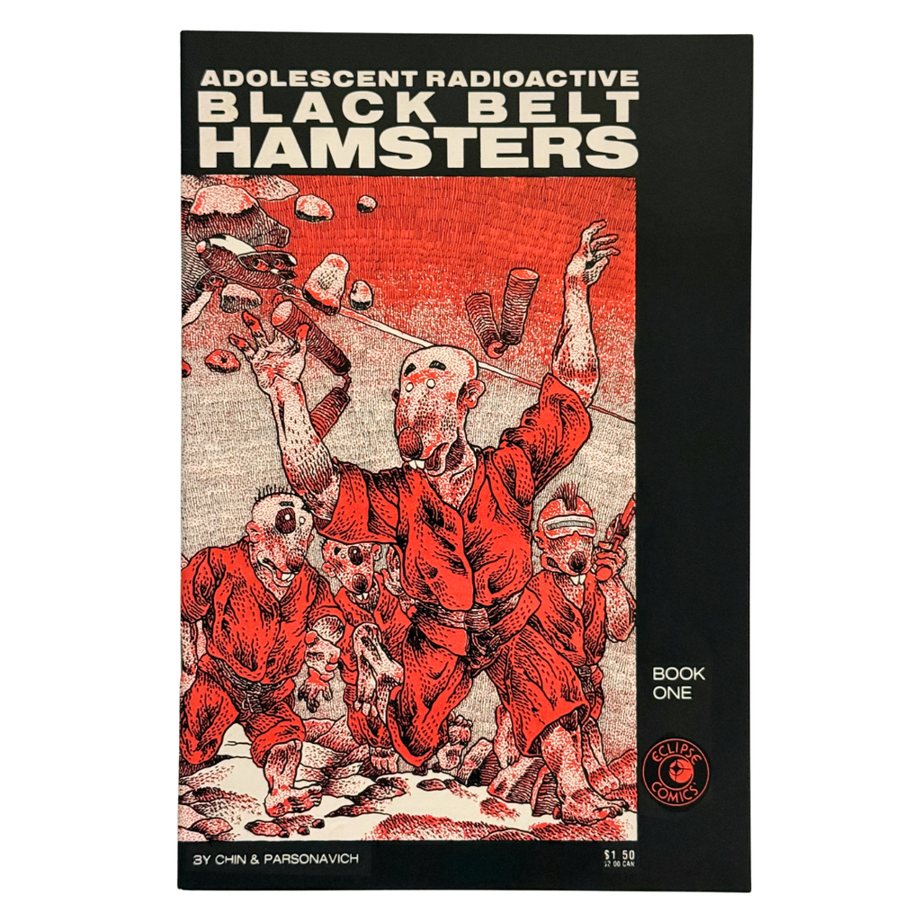 Adolescent Radioactive Black Belt Hamsters #1 – FN/VF – First Printing – 1986 (Eclipse)