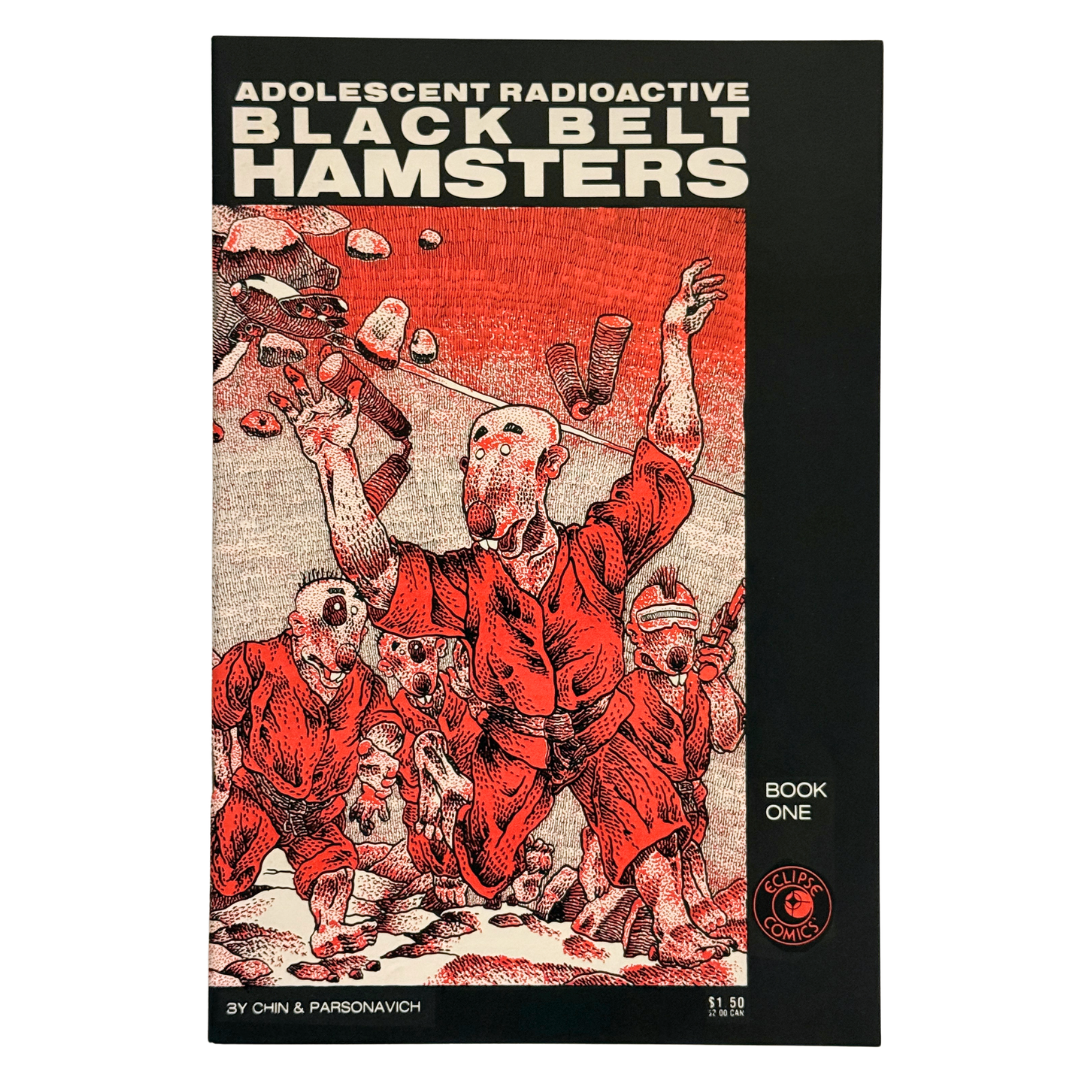 Adolescent Radioactive Black Belt Hamsters #1 – FN/VF – First Printing – 1986 (Eclipse)