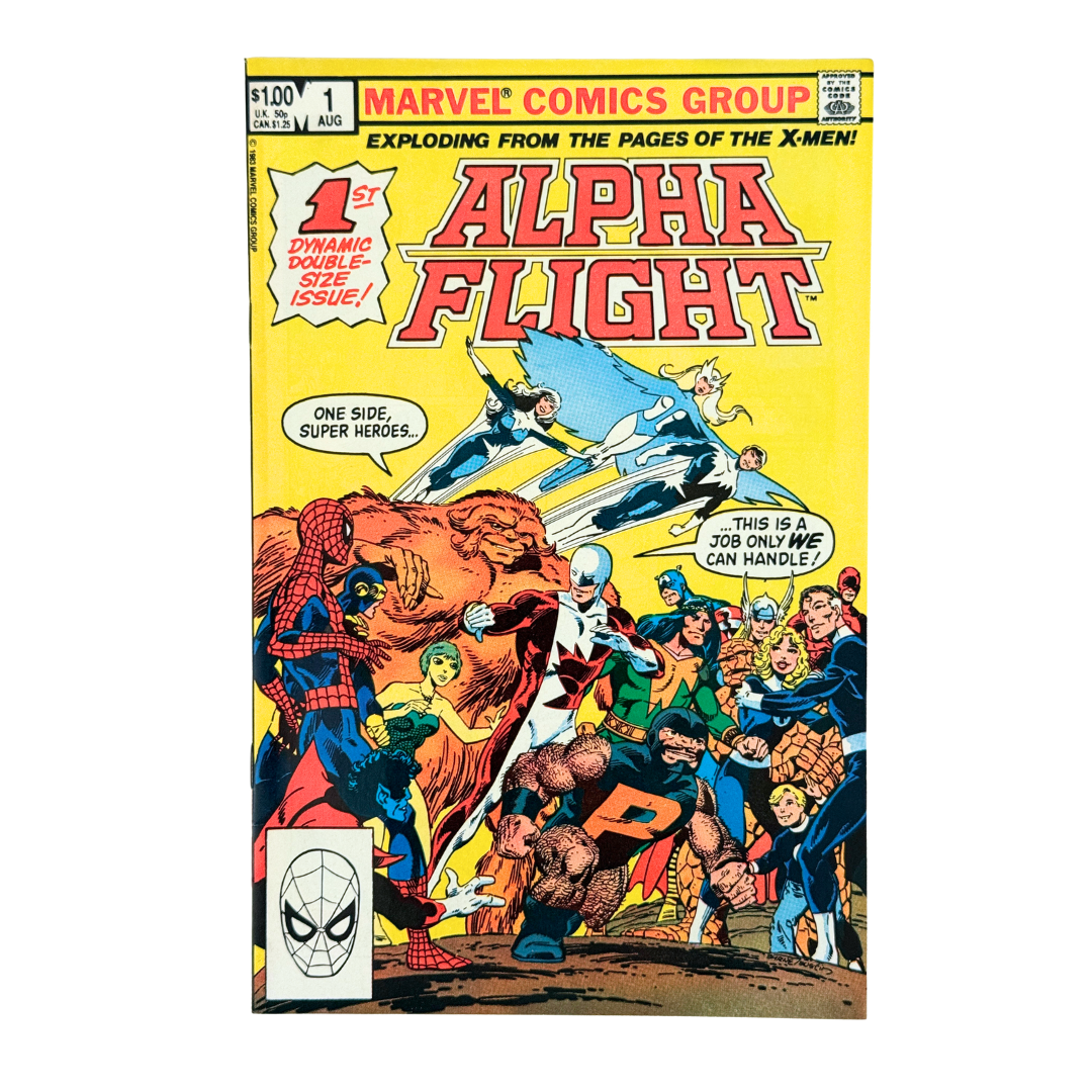 Alpha Flight #1 – VF – Direct Edition – 1983 (Marvel)