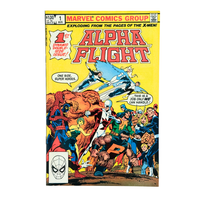 Alpha Flight #1 – VF – Direct Edition – 1983 (Marvel)
