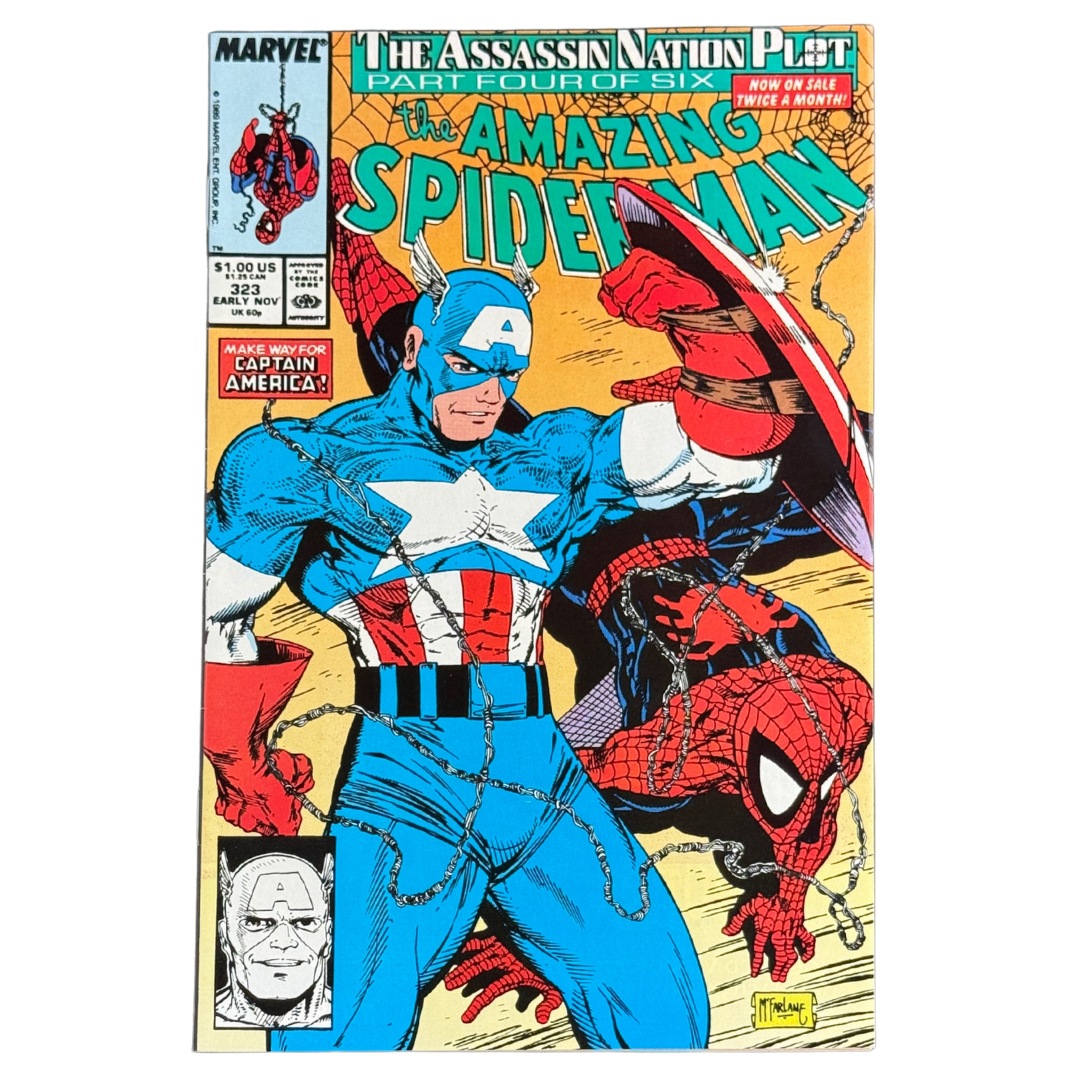 Amazing Spider-Man #323 – VF – 1989 (Marvel)
