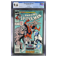 Amazing Spider-Man #344 – Newsstand Edition – CGC 9.6 (1991, Marvel Comics)