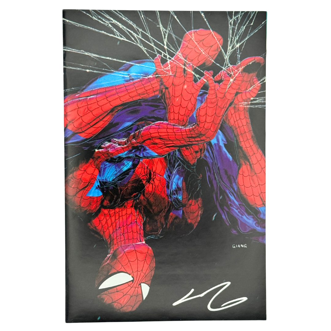Amazing Spider-Man #64 – Brand New NM – 2025 MegaCon Virgin Variant – Signed by John Giang w/ COA – Limited to 500 (Marvel Comics)
