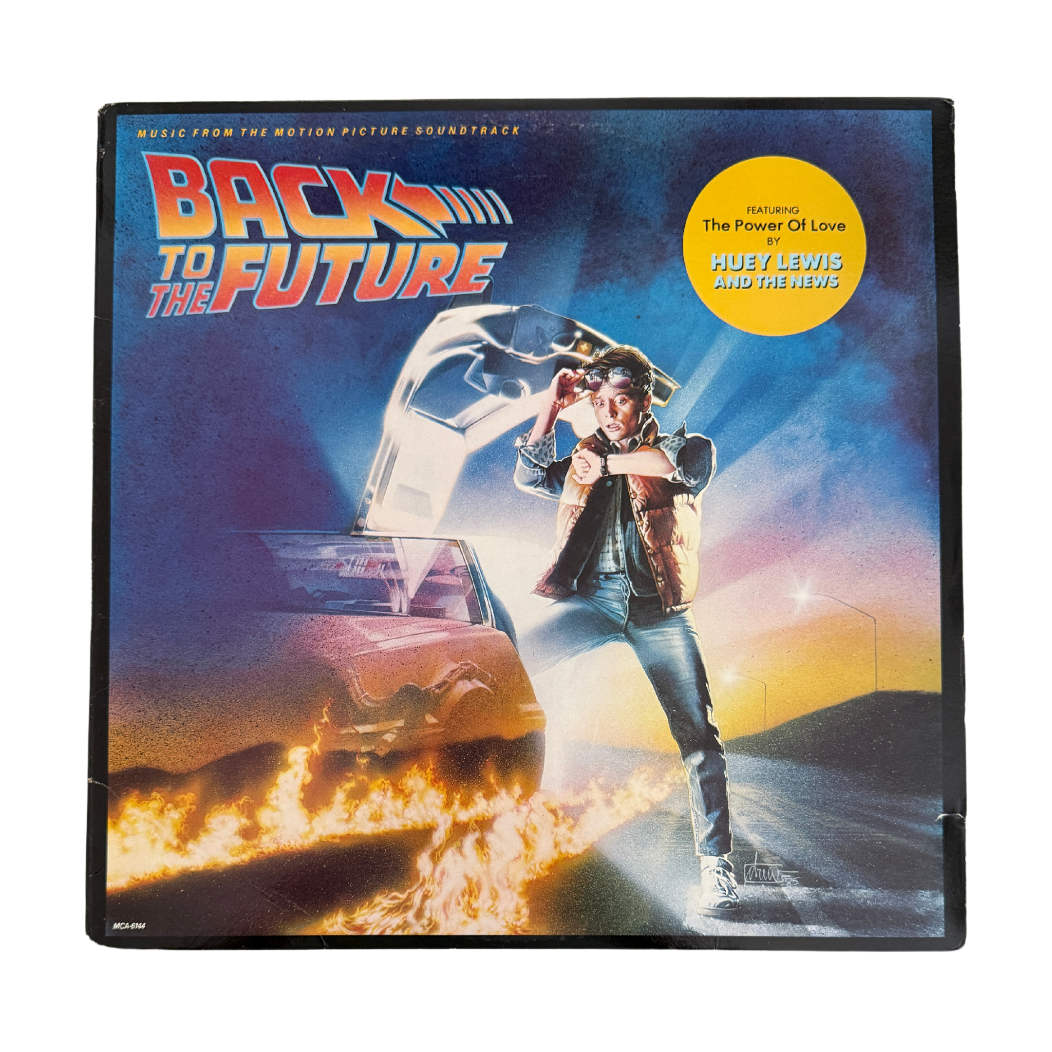 Back to the Future 'Promotional' Soundtrack 1985 - Vinyl LP Record - Used (Collectible)