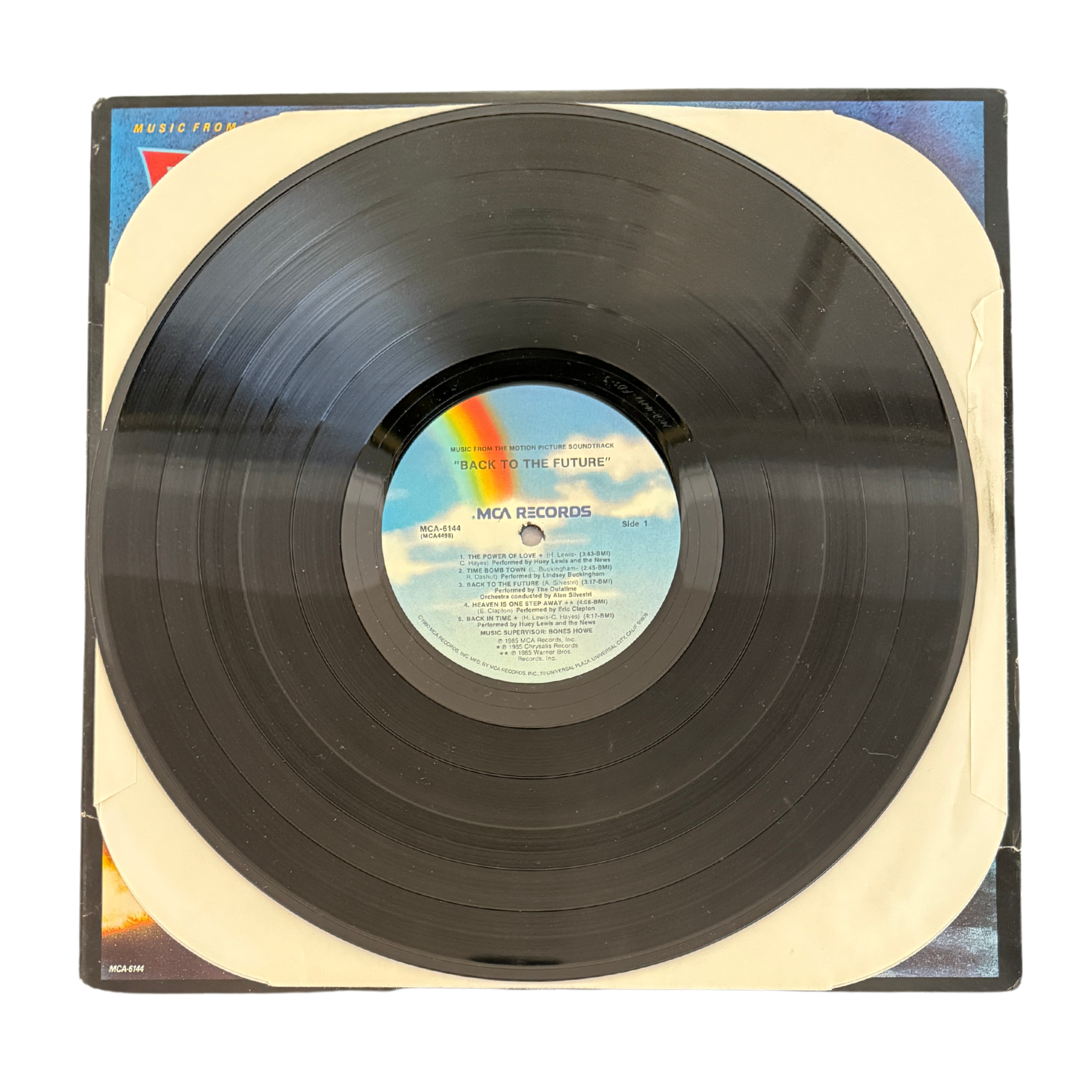 Back to the Future 'Promotional' Soundtrack 1985 - Vinyl LP Record - Used (Collectible)