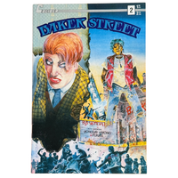 Baker Street #2 – Vince Locke Cover / Early Crow Ad – FN – 1989 (Caliber Press)