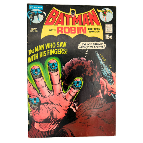 Batman #231 – FN (6.0) – “The Man Who Saw With His Fingers!” – Classic Neal Adams Cover (DC, 1971)
