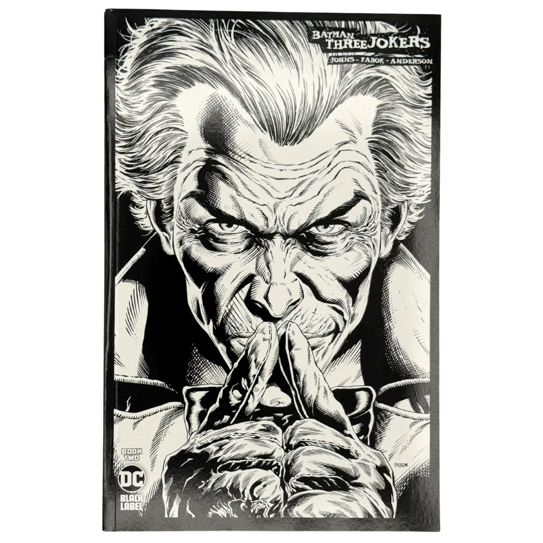 Batman: Three Jokers #2 – 1:100 Incentive Variant Jason Fabok Black & White (2020 DC Comics)