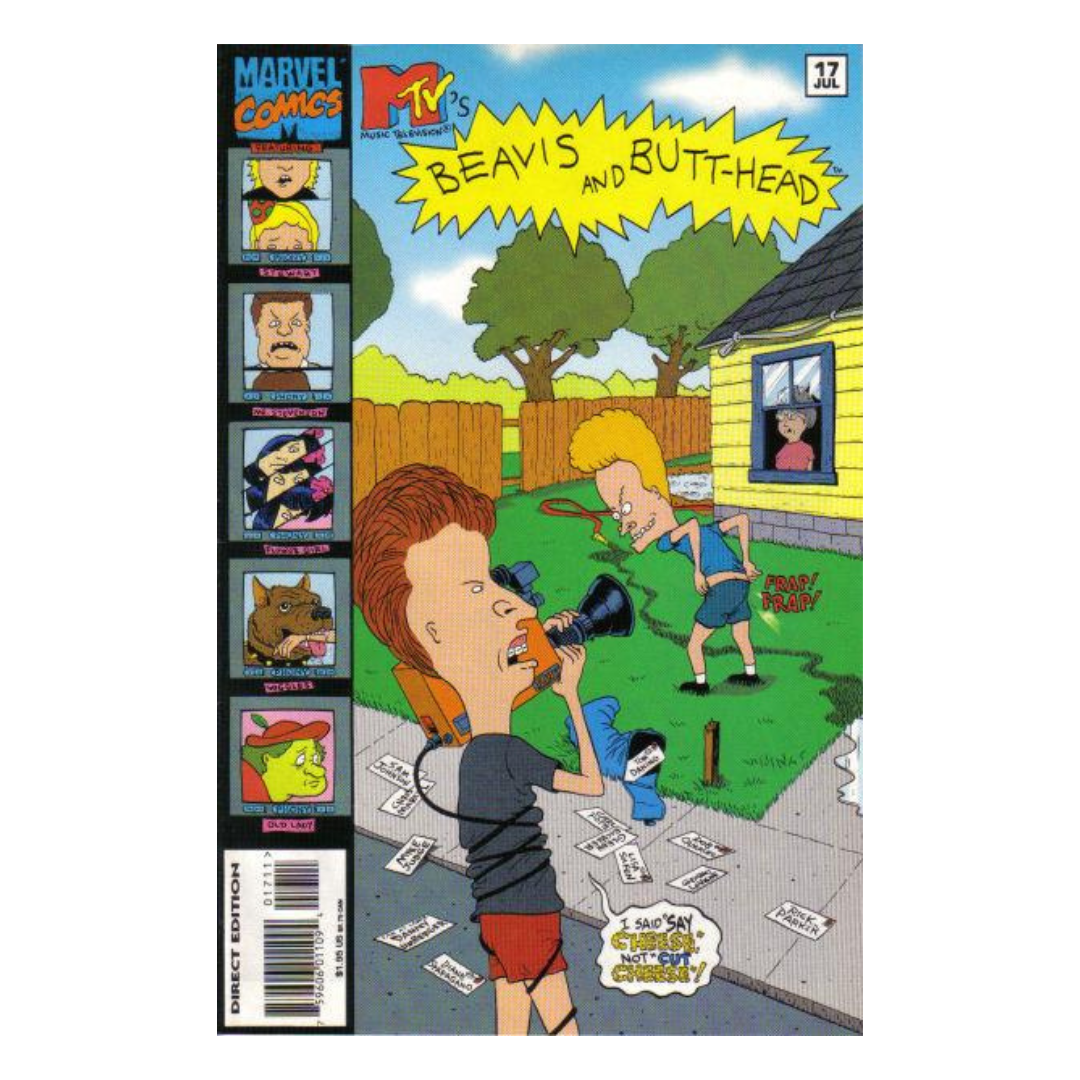 Beavis and Butt-Head #17 – VF – 1995 (Marvel)