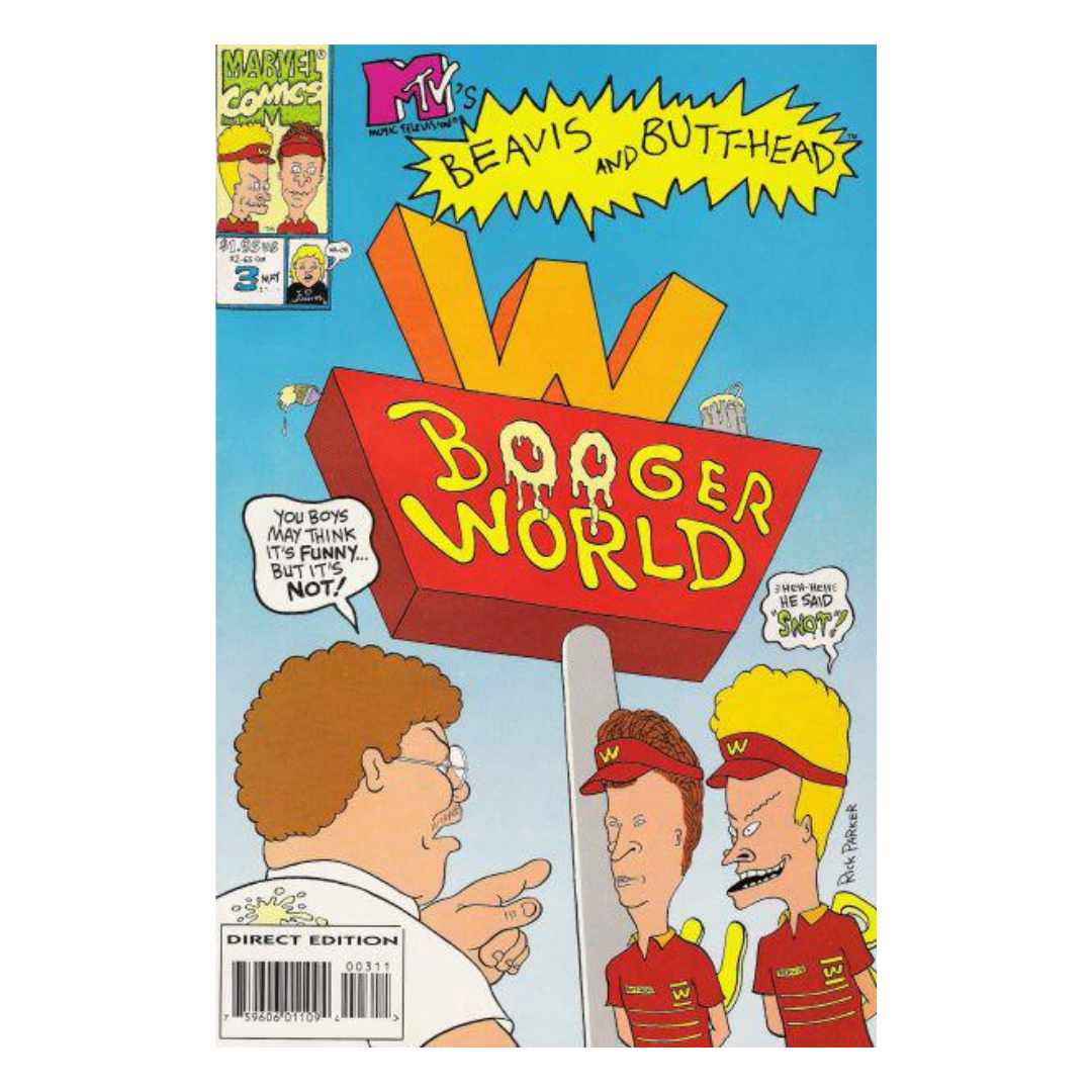 Beavis and Butt-Head #3 – NM – 1994 (Marvel)