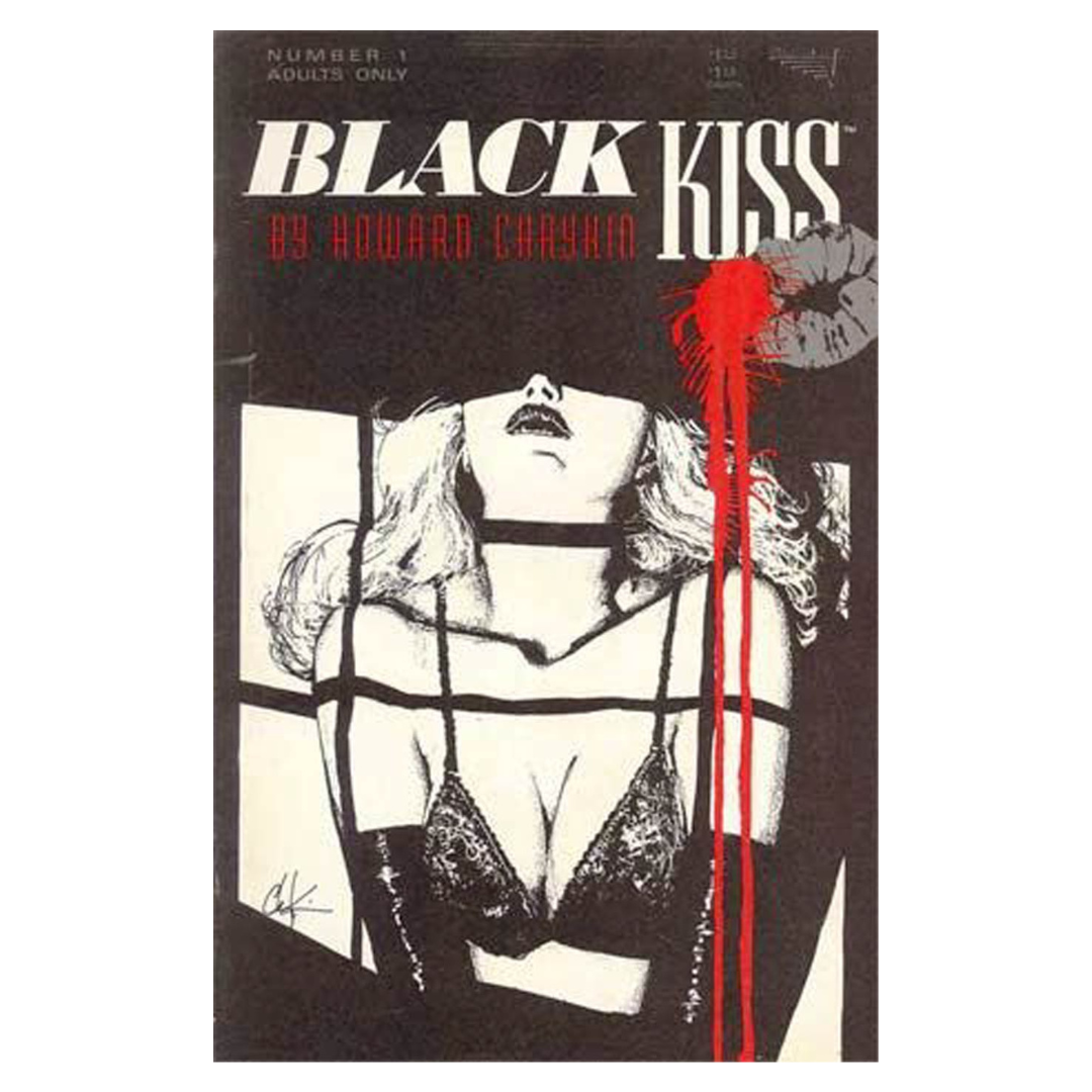 Black Kiss #1 – FN – 1988 (Vortex Comics)