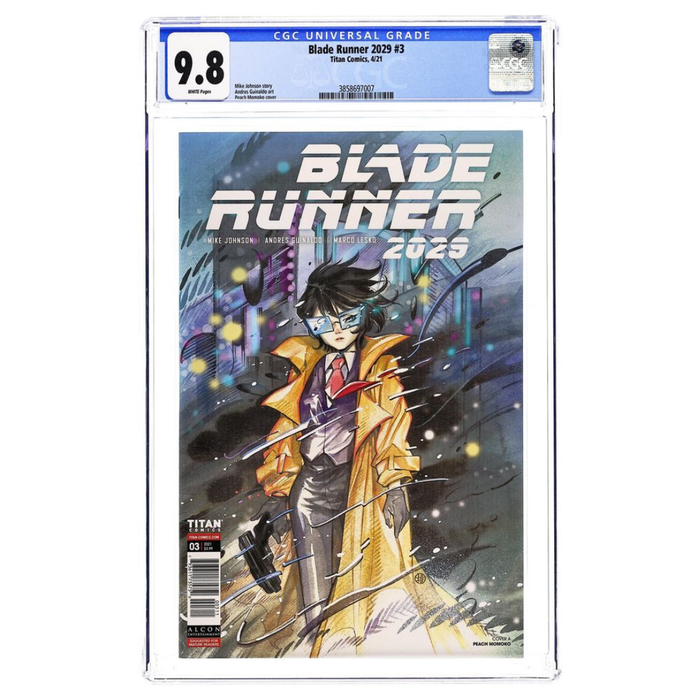 Blade Runner 2029 #3 – Peach Momoko Cover – CGC 9.8 – 2021 (Titan Comics)