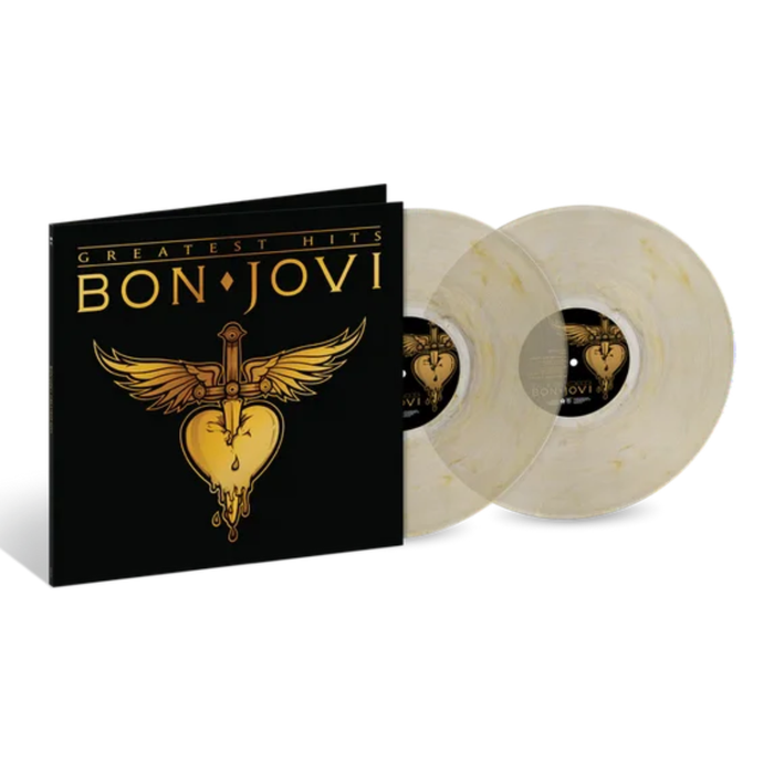 Bon Jovi – Greatest Hits – Gold Smoke Exclusive Vinyl – Brand New – 2024 (Island Records)