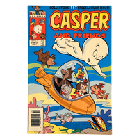 Casper and Friends #1 – FN/VF – Newsstand Edition – 1991 (Harvey)
