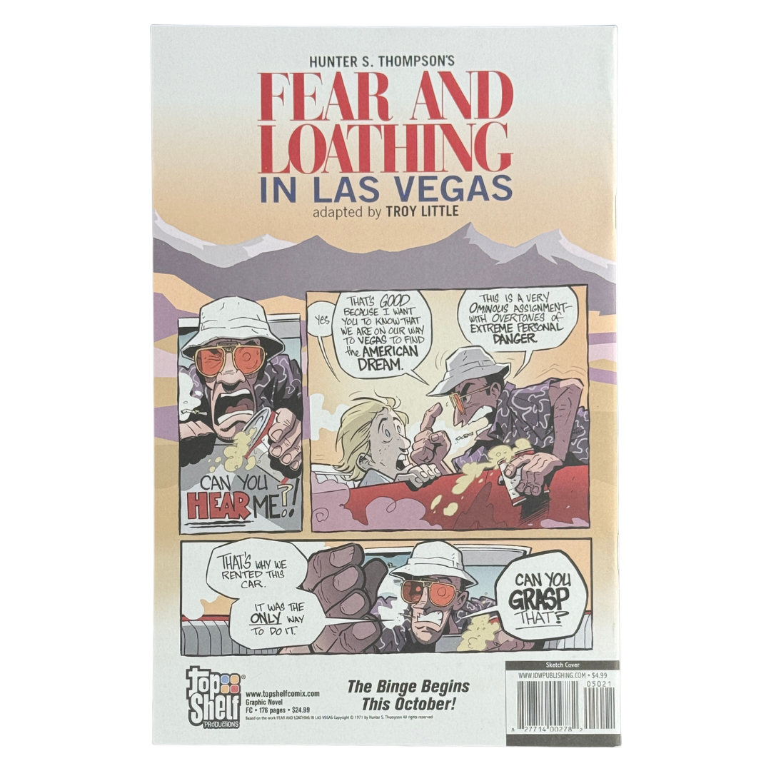 Star Trek #50 – Blank Variant w/ Full-Color Spock Sketch by Chad Hardin – NM – 2015 (IDW)