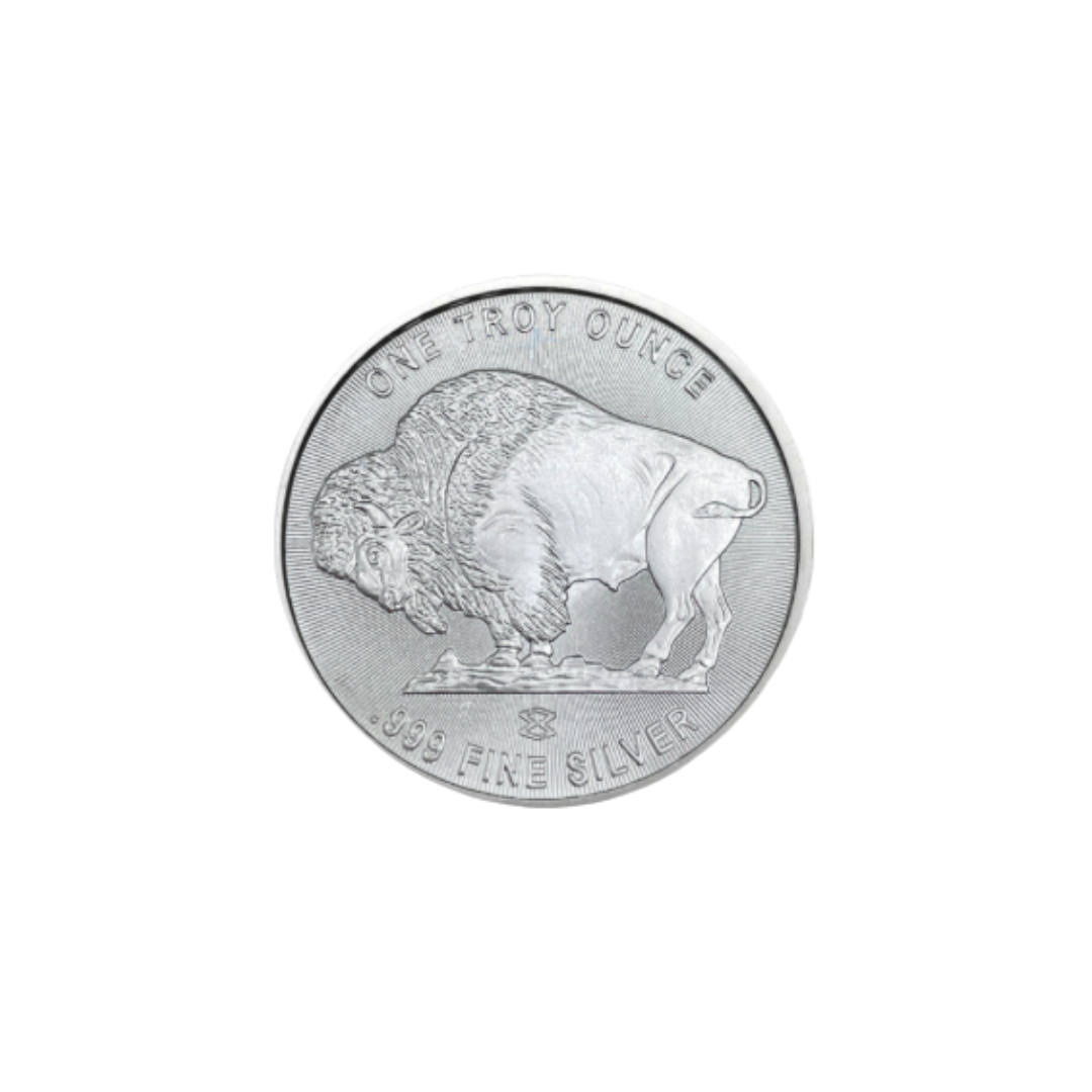 1 oz Silver Buffalo Round – .999 Fine Silver – Brand New