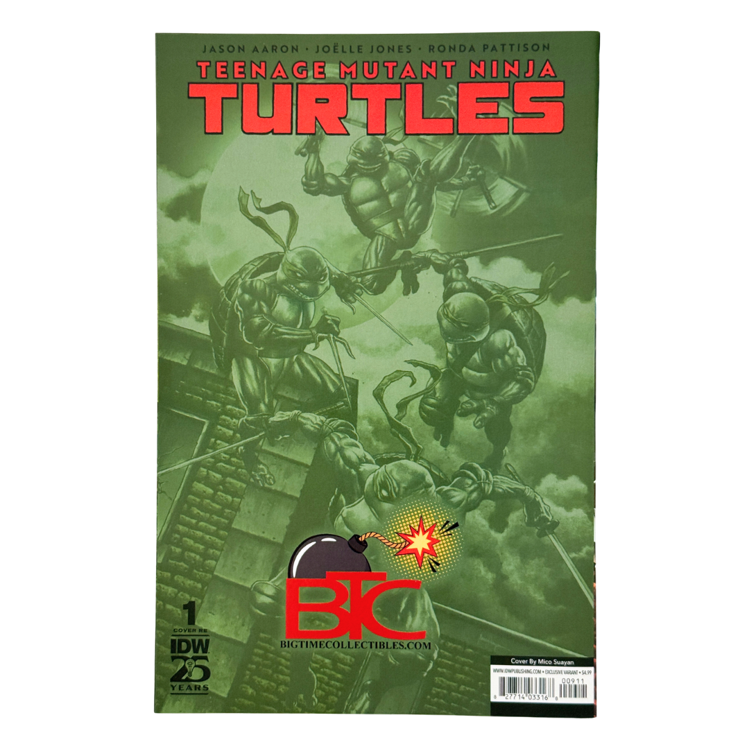 TMNT #1 – NM – Mico Suayan Virgin Variant – Signed by Mico Suayan – 2024 (IDW)