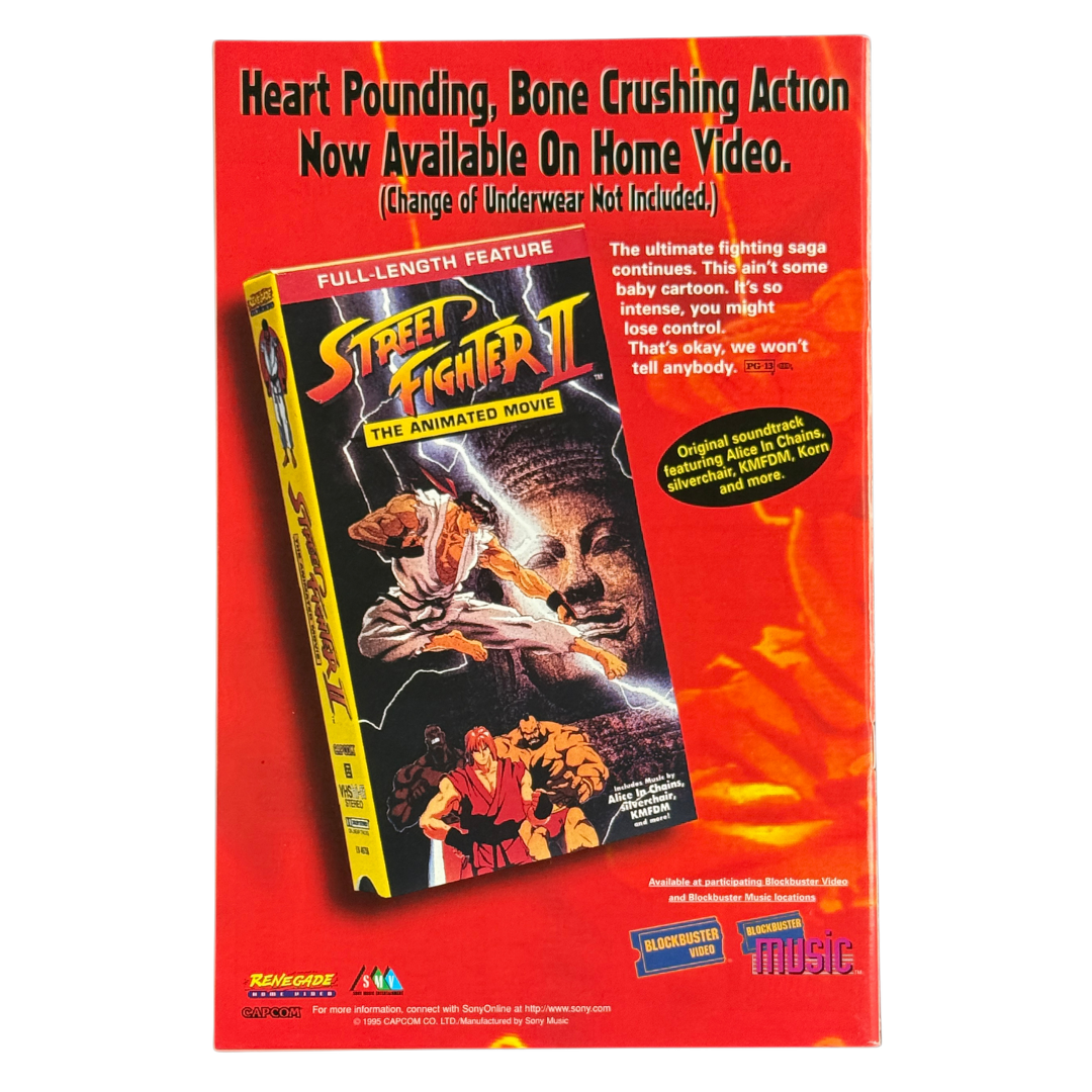 Street Fighter II Animated Movie #1 – VF/NM – 1996 (Viz)