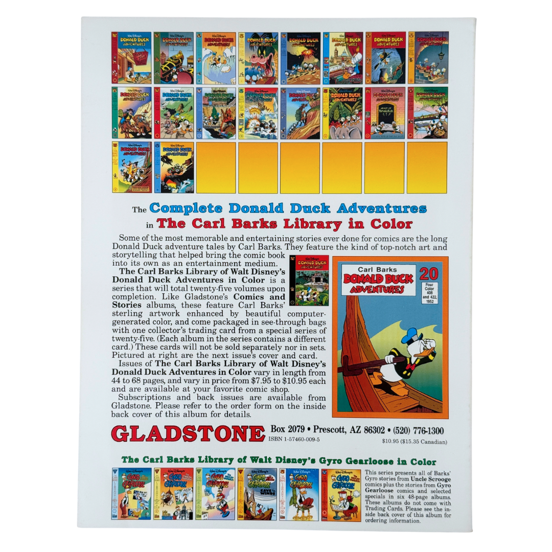 Carl Barks Library: Donald Duck Adventures #19 – NM – 1995 (Gladstone)