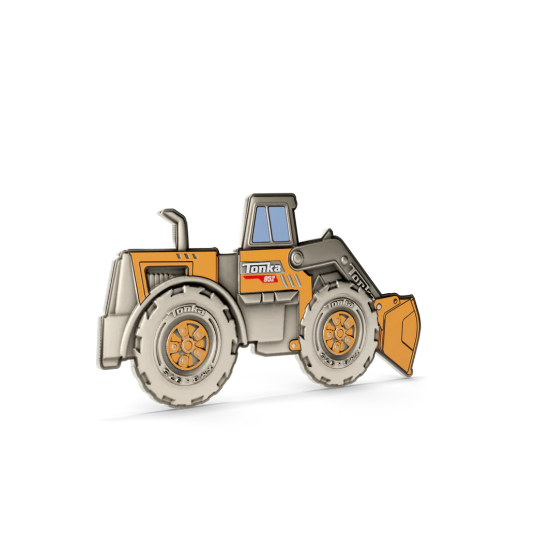 Tonka – Front Loader – 1oz .999 Silver Proof Colour Coin – 2026 (Niue)