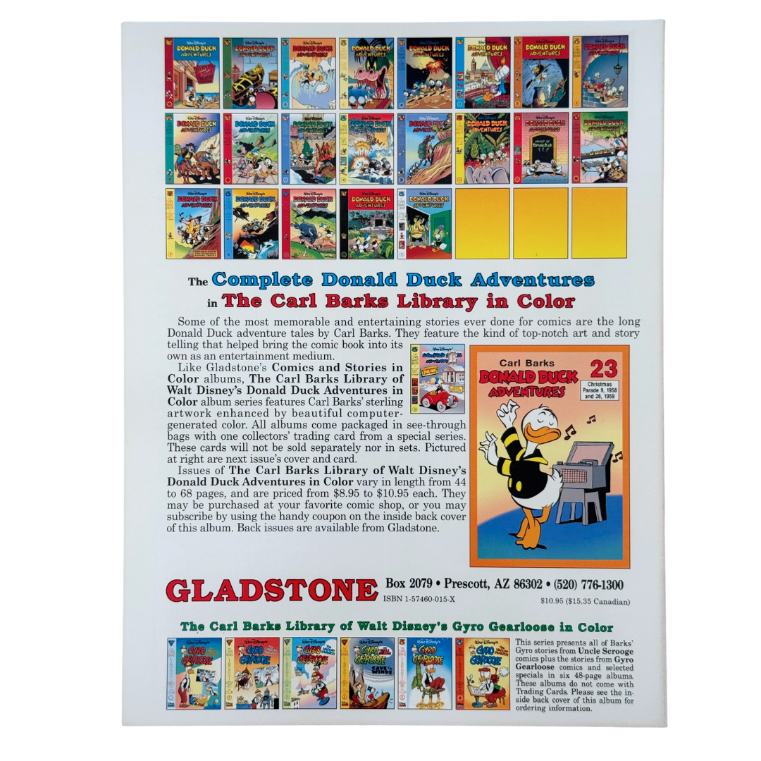 Carl Barks Library: Donald Duck Adventures #22 – NM – 1995 (Gladstone)