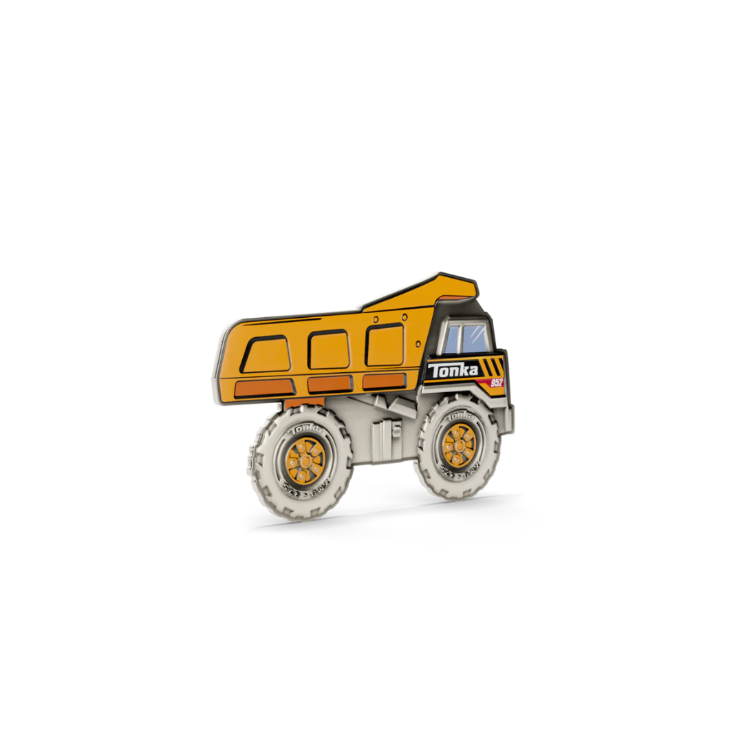 HASBRO Tonka Trucks – Dump Truck – 1oz .999 Silver – Proof/Color – 2026 ($2 Niue)