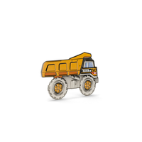 HASBRO Tonka Trucks – Dump Truck – 1oz .999 Silver – Proof/Color – 2026 ($2 Niue)