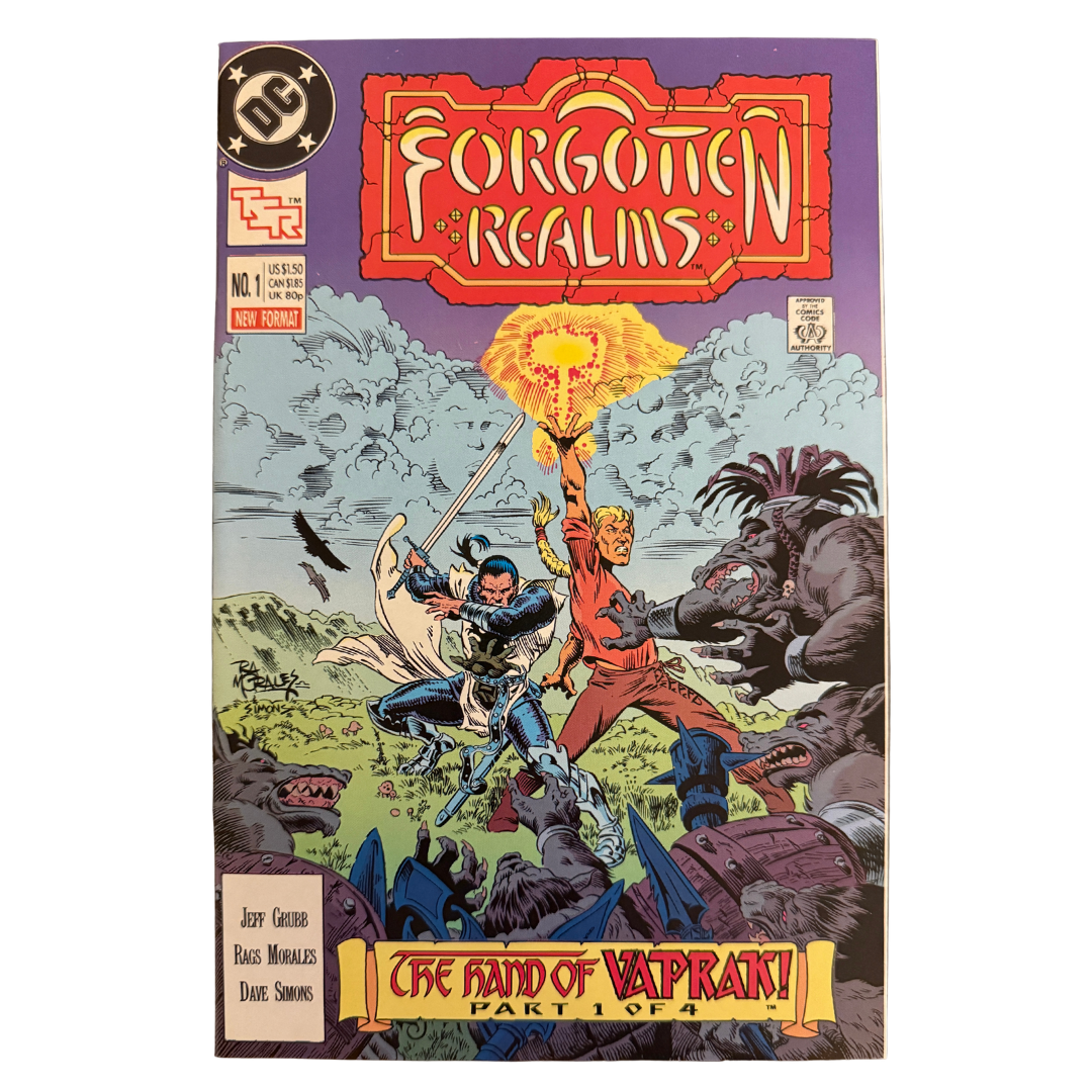 Forgotten Realms #1 – VF – Direct Edition – 1989 (DC)