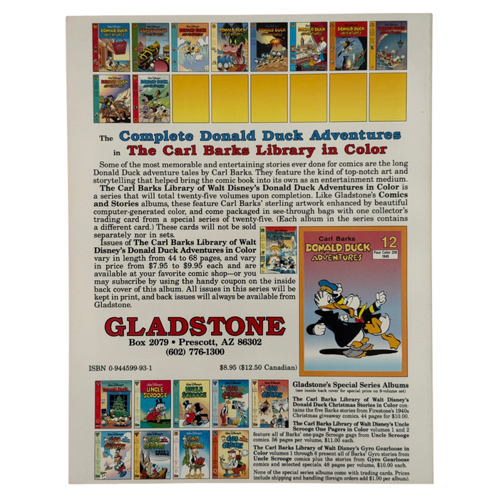 Carl Barks Library: Donald Duck Adventures #11 – NM – 1994 (Gladstone)