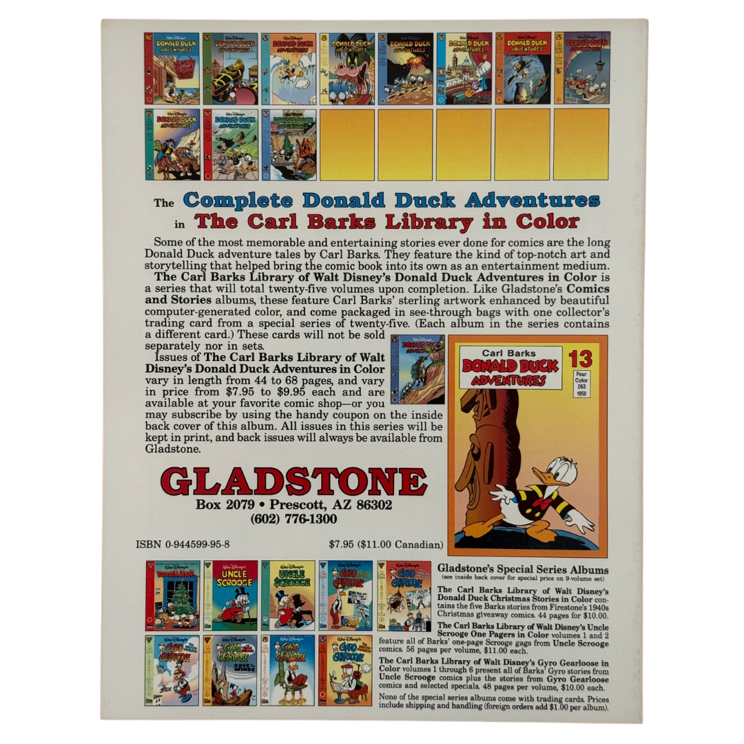 Carl Barks Library: Donald Duck Adventures #12 – NM – 1994 (Gladstone)