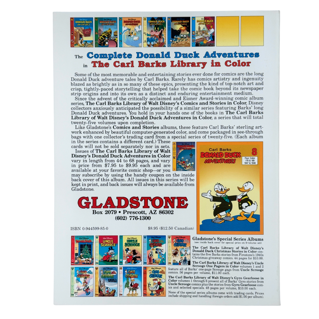 Carl Barks Library: Donald Duck Adventures #7 – NM – 1994 (Gladstone)