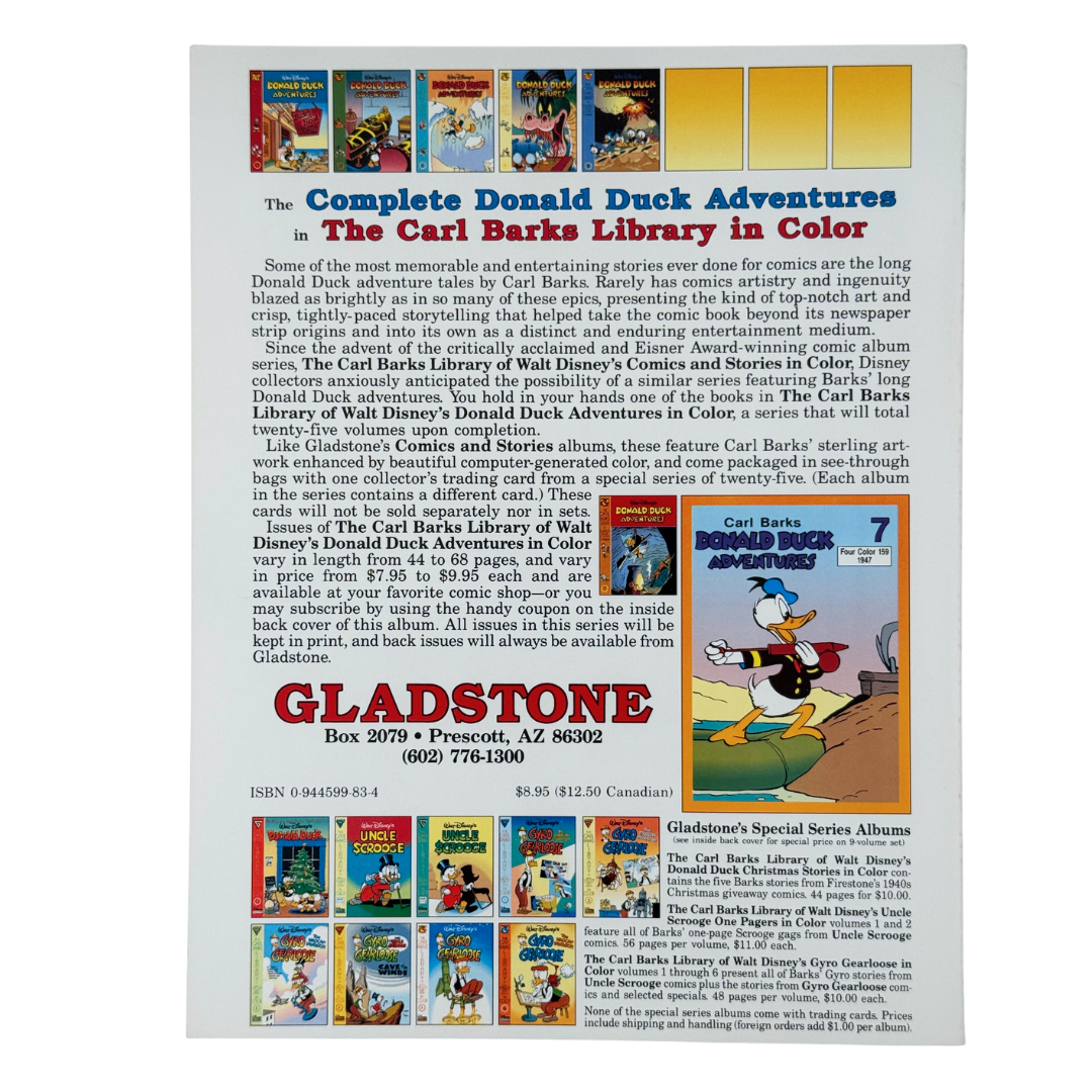 Carl Barks Library: Donald Duck Adventures #6 – NM – 1994 (Gladstone)