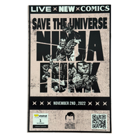 Ninja Funk #1 – NM – David Mack Exclusive Variant – Signed & Remarqued by Steve Schuitt – 2022 (Whatnot Publishing)