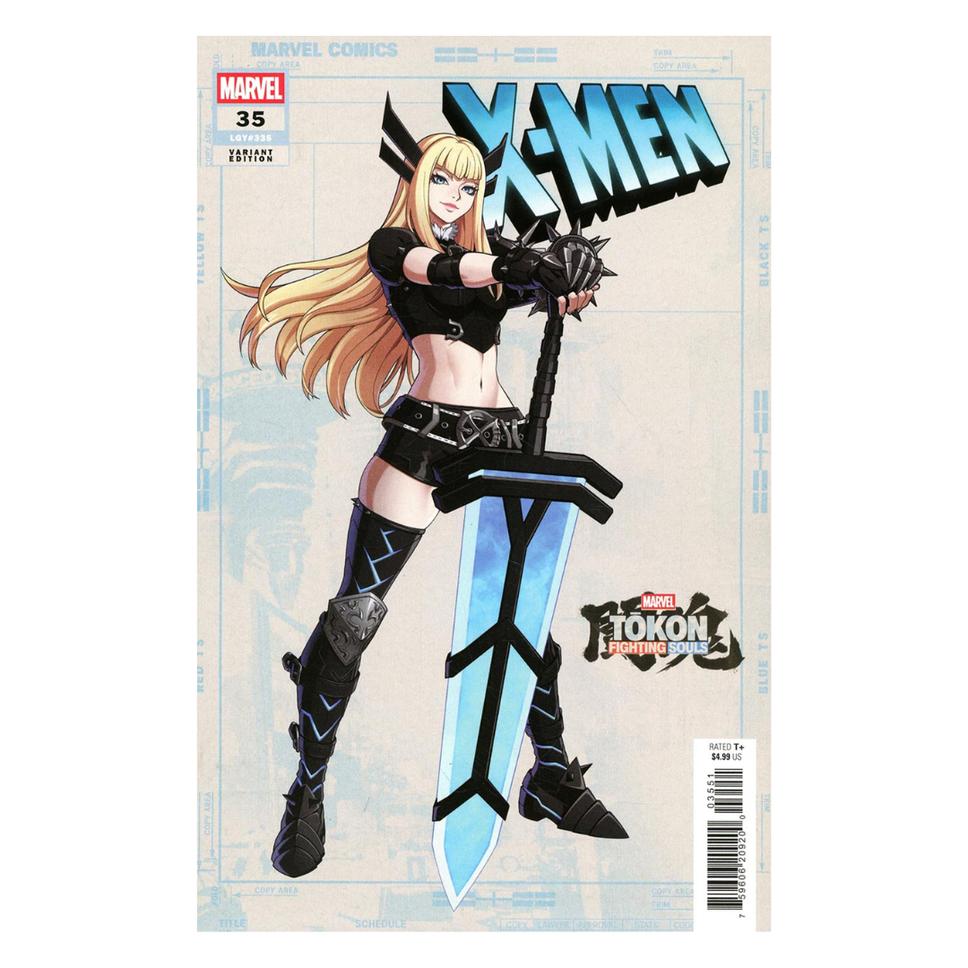 X-Men Vol 7 #35 Cover C Variant Marvel Tokon Fighting Souls Cover