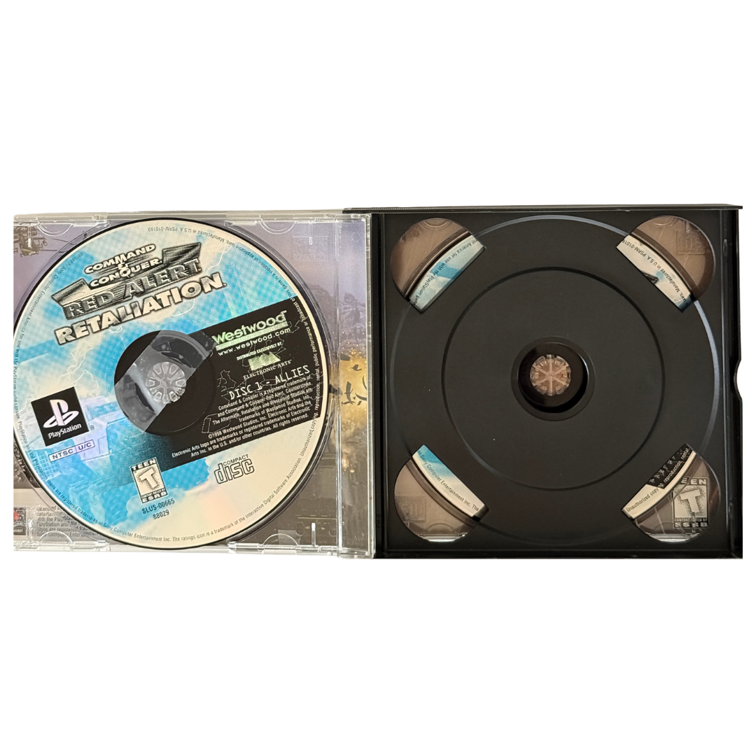 Command & Conquer Red Alert Retaliation – PS1 – CIB – NTSC (US/Canada)