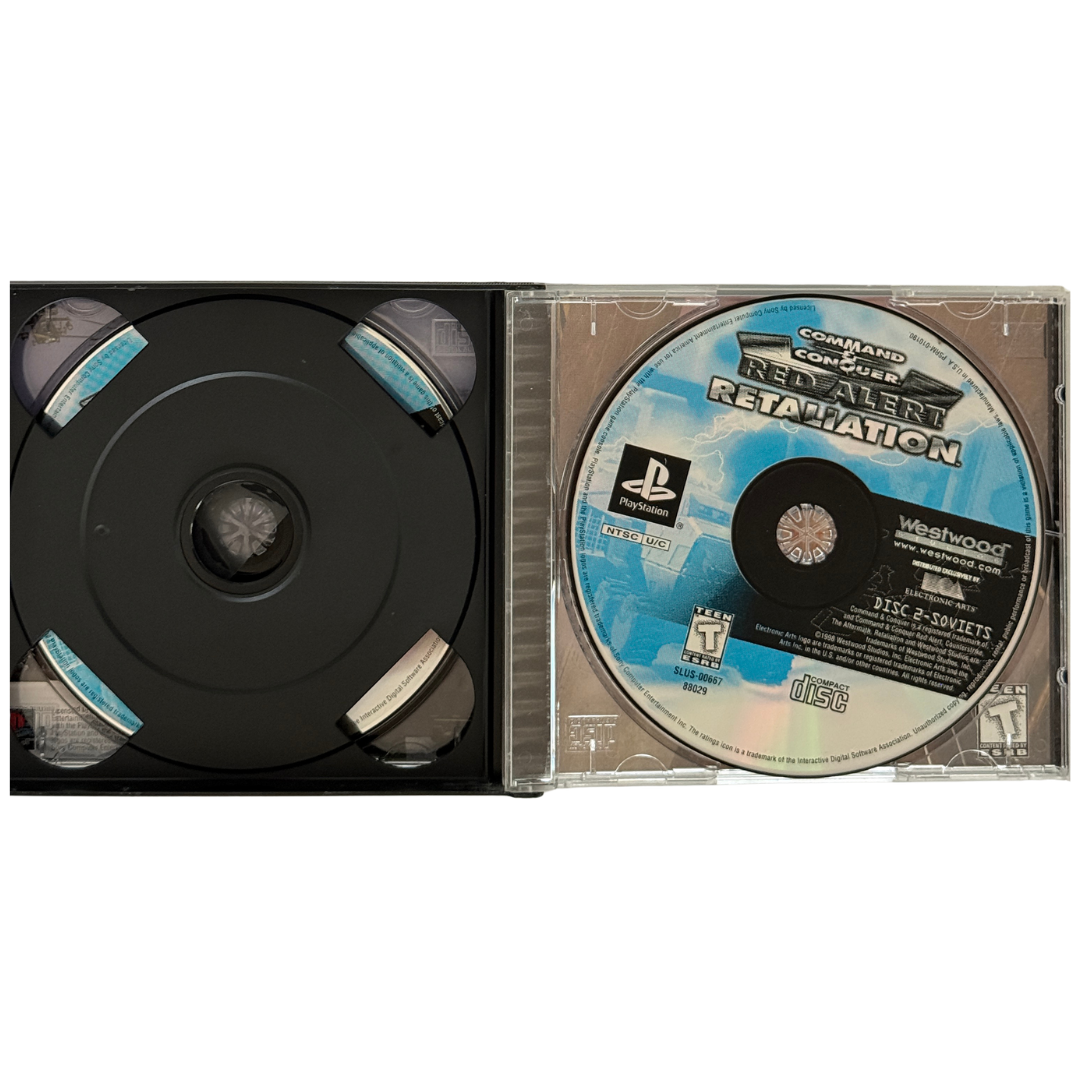 Command & Conquer Red Alert Retaliation – PS1 – CIB – NTSC (US/Canada)