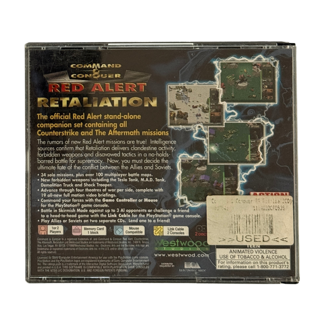 Command & Conquer Red Alert Retaliation – PS1 – CIB – NTSC (US/Canada)