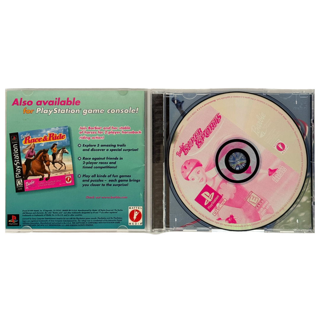 Barbie Super Sports – PS1 – CIB – NTSC (US/Canada)