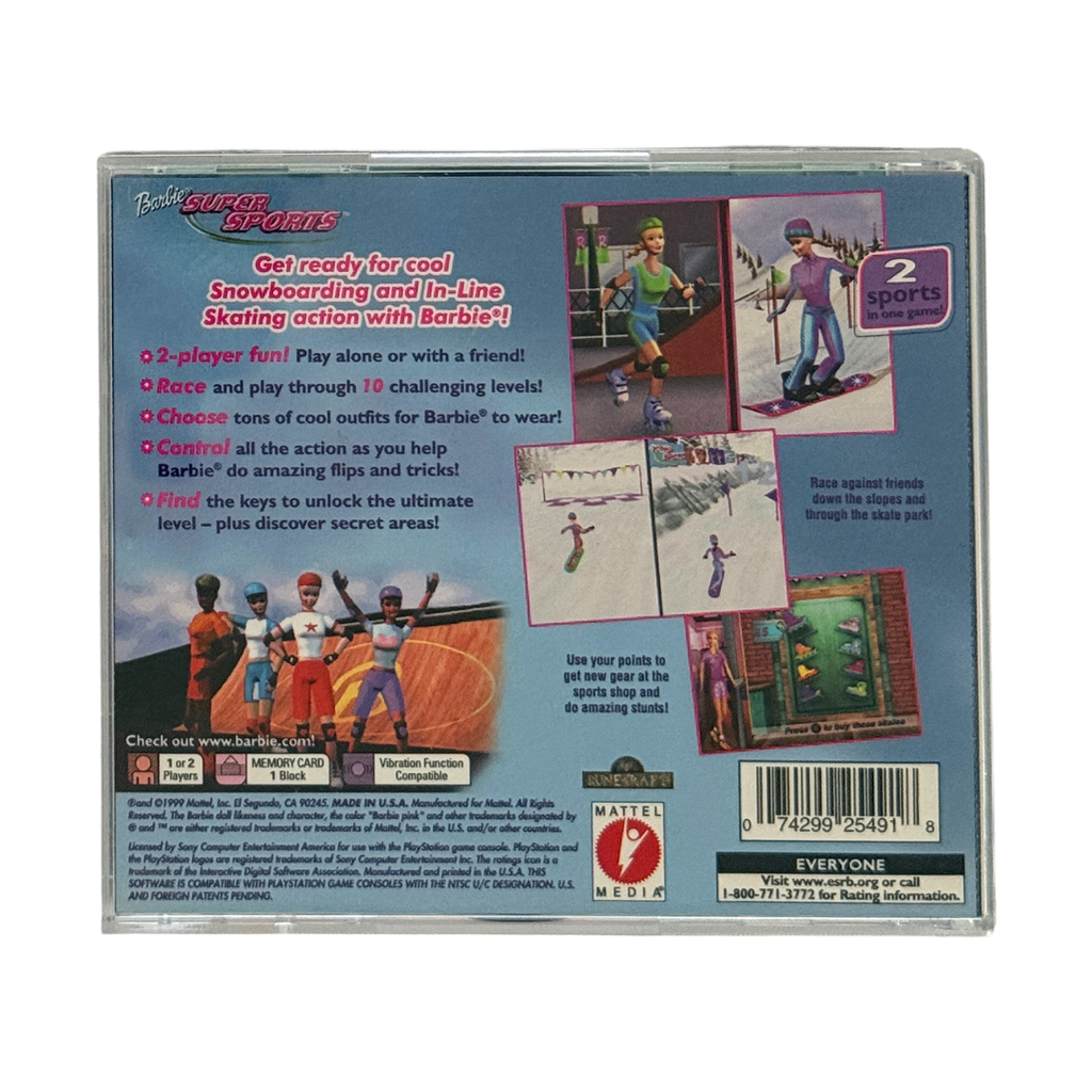 Barbie Super Sports – PS1 – CIB – NTSC (US/Canada)
