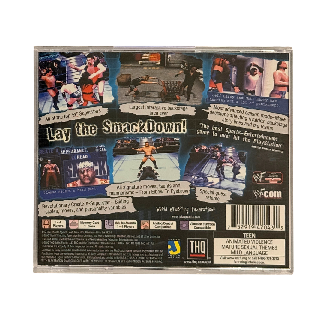 WWF SmackDown! – PS1 – CIB – NTSC (US/Canada)