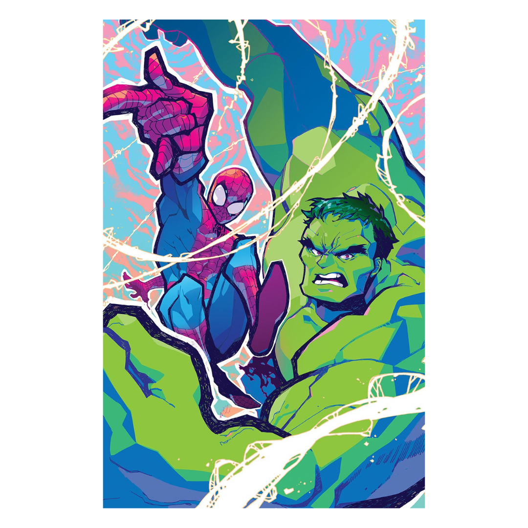 Spider-Man Hulk Fire And Brimstone #1 Incentive 1:100 Rose Besch Virgin Cover