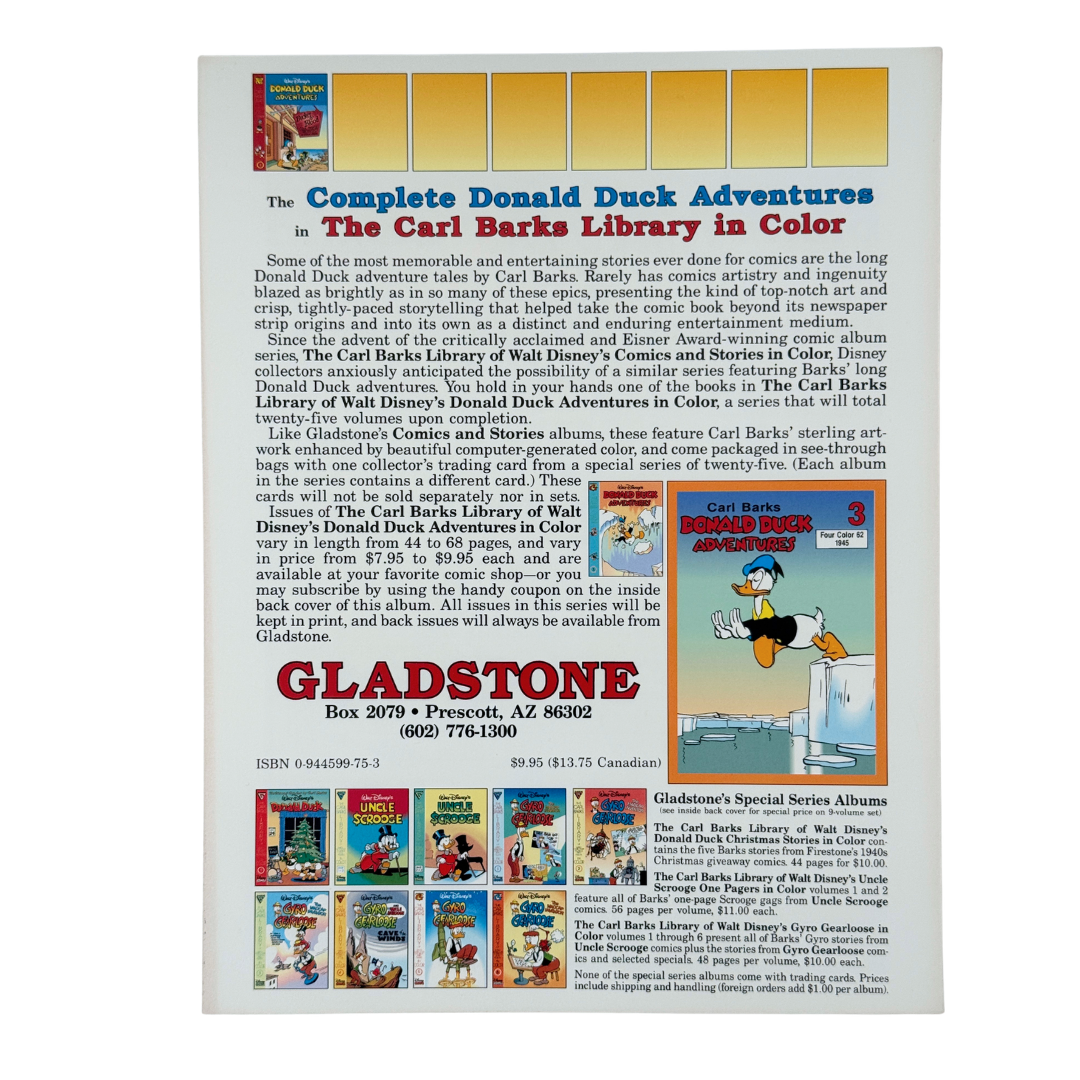 Carl Barks Library: Donald Duck Adventures #2 – NM – 1994 (Gladstone)