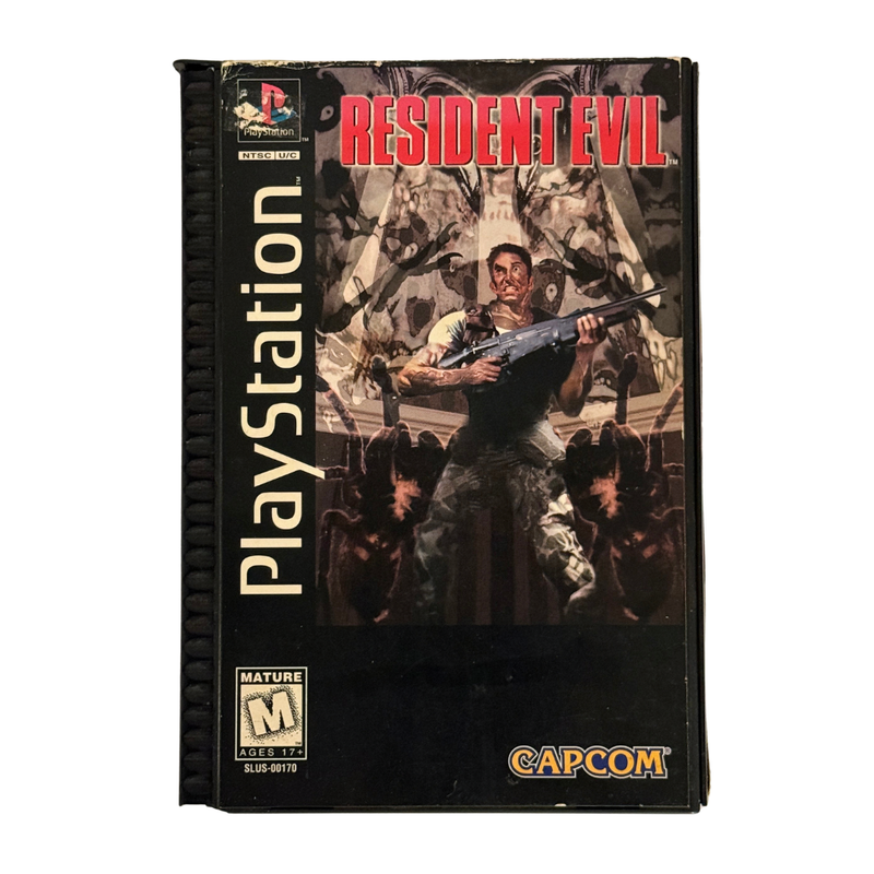 Resident Evil – PS1 – Long Box – CIB – Heavy Wear – NTSC (US/Canada)