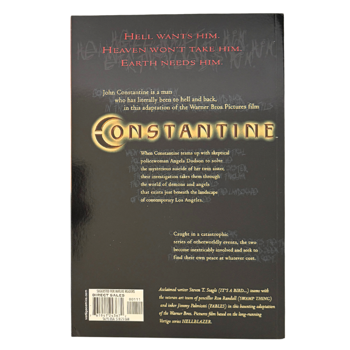 Constantine: The Official Movie Adaptation #0 – NM – Prestige Format – 2005 (DC/Vertigo)