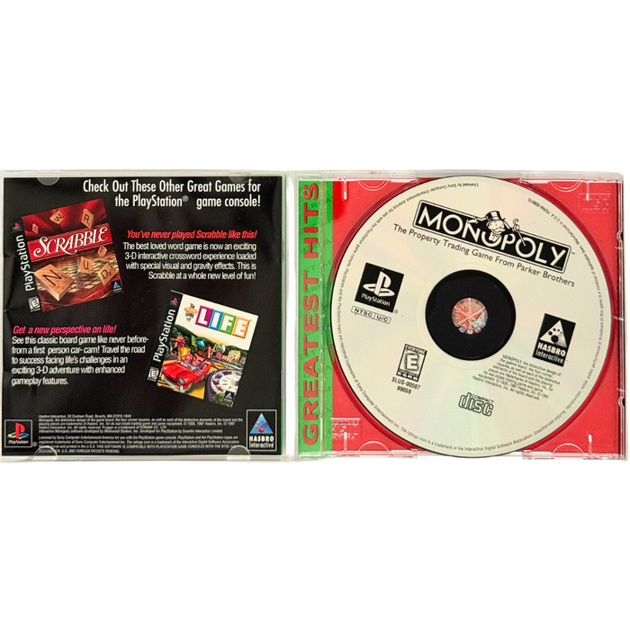 Monopoly – PS1 – CIB – Greatest Hits – NTSC (US/Canada)