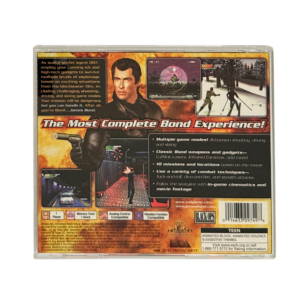 007 Tomorrow Never Dies – PS1 – CIB – NTSC (US/Canada)