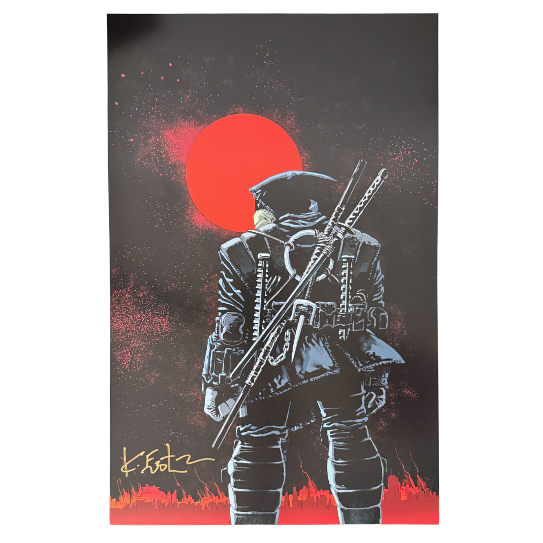 The Last Ronin – 11" x 17" Art Print – Signed by Kevin Eastman – Brand New